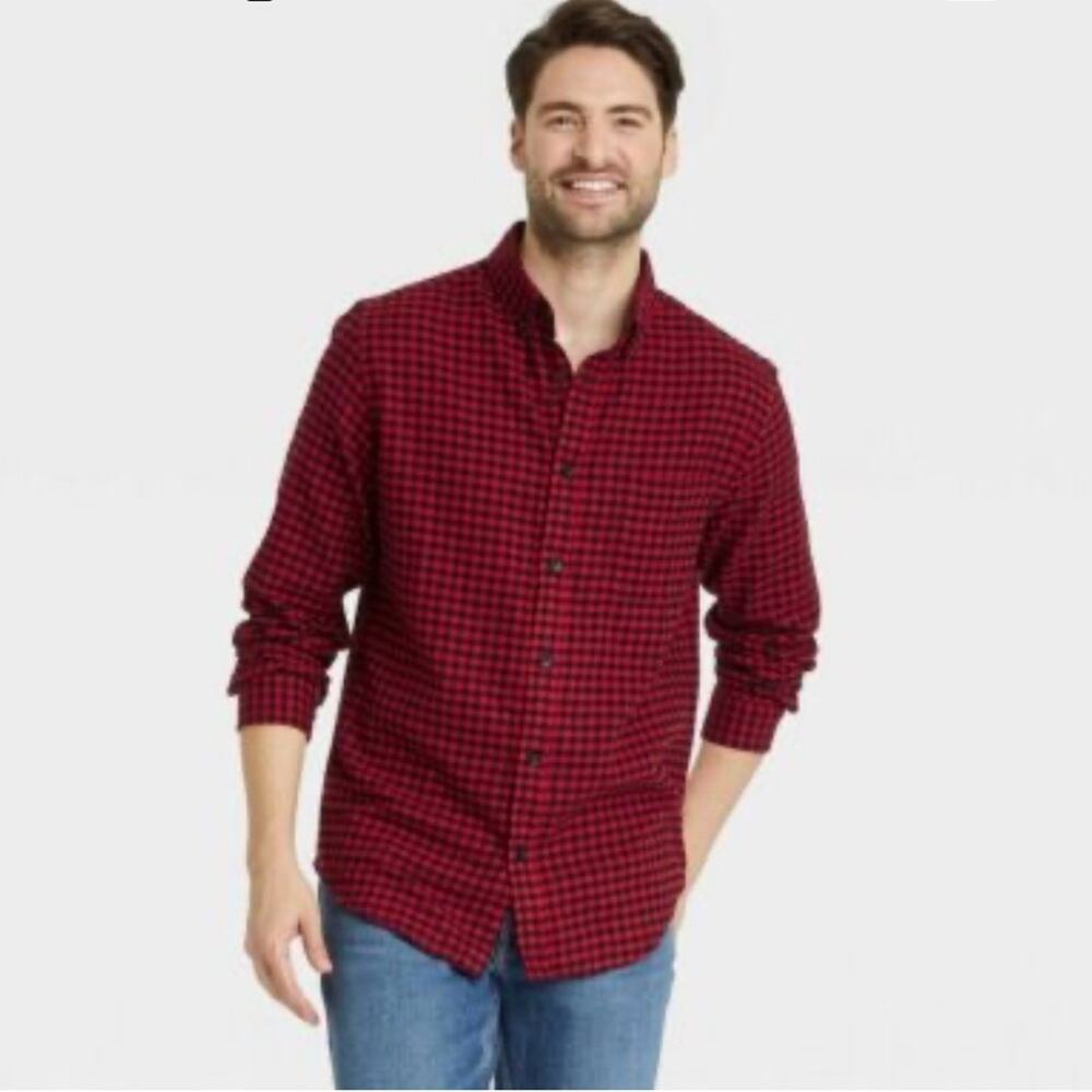 Saddlebred Men's Red Checkered Shirt